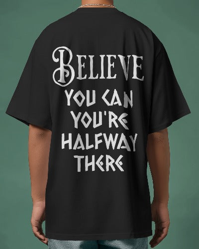 Proof of Belief Oversized Tee