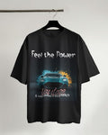 Feel The Power Oversized Tee