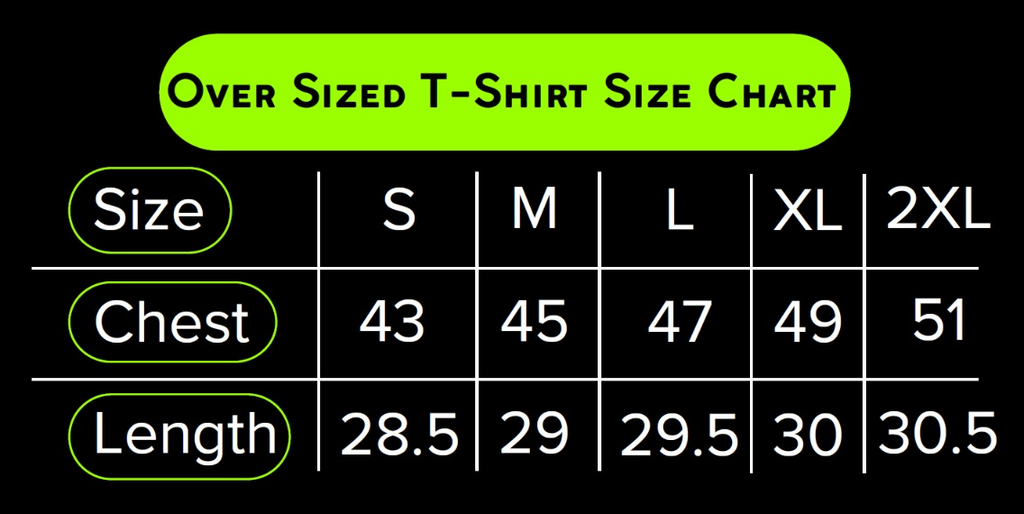 Proof of Belief Oversized Tee