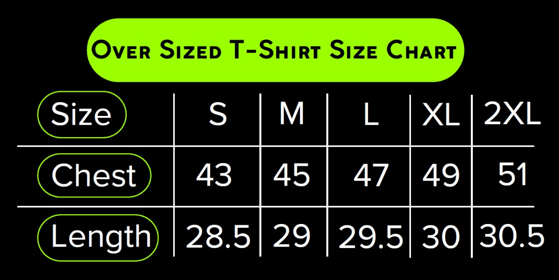 Proof of Belief Oversized Tee