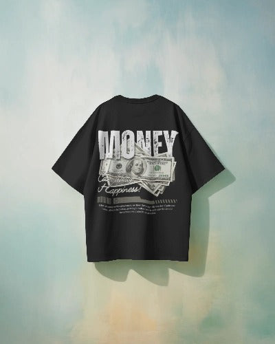 Cash Flow Culture: Hustle, Earn, Repeat Terry Oversized Tee
